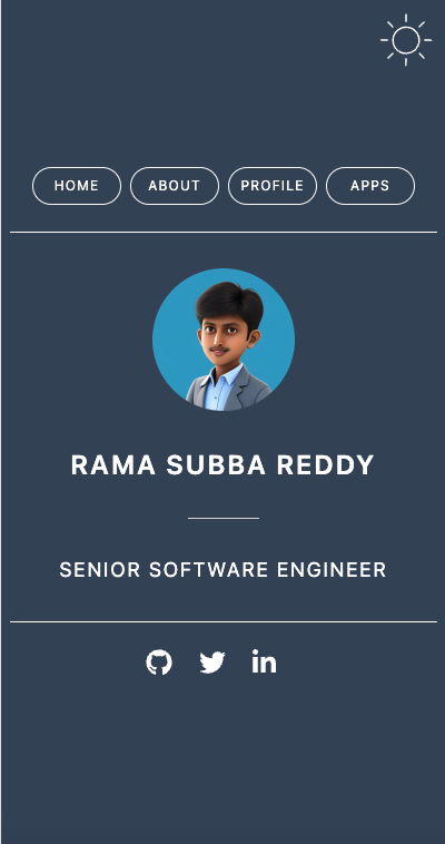 Rama Developer Rama Subba Reddy